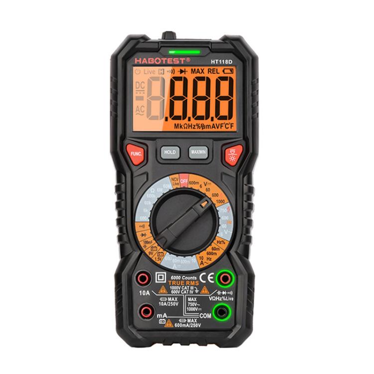 EDA0041565.jpg HABOTEST HT118D Multímetro digital manual portátil de alta precisión - Imagen 1