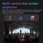 Proyector móvil WiFi portátil HD con sistema Android S30, EU Plug - Imagen 3