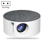 Mini proyector T2 800x480 1000 lúmenes LED HD, especificación: enchufe de la UE
