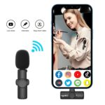 HXSJ F18 2.4G USB-C/Type-C Micrófono inalámbrico Lavalier con reducción de ruido, USB-C/Type-C - Imagen 4