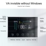Termostato de pantalla LED inteligente inalámbrico serie BHT-8000RF-VA con WiFi, Hydroelectric Heating - Imagen 4