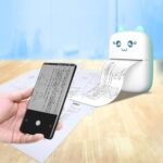 Mini impresora térmica inalámbrica Bluetooth C9, With 1 Roll Paper - Imagen 2