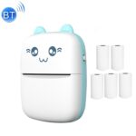 Mini impresora térmica inalámbrica Bluetooth C9, With 5 Papers