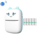 Mini impresora térmica inalámbrica Bluetooth C9, With 5 Sticker Papers