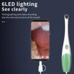 AN109 6LEDs 1080P 3 en 1 Endoscopio Oral Visible, 3 in 1 (Blue), 3 in 1 (Green) - Imagen 4