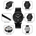 SKMEI 1907 Reloj de pulsera digital de cuarzo multifuncional resistente al agua hasta 30 m para hombre - Imagen 2
