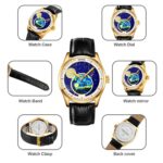 SKMEI 2115 Reloj de cuarzo multifuncional para hombre al aire libre resistente al agua hasta 30 m con fase lunar - Imagen 2