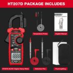 Multímetro de pinza digital multifuncional HABOTEST HT207D - Imagen 2