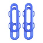 1 par de adaptadores de conector VR BOBOVR M2 para cabeza para Meta Quest 3, Headwear Connector (Blue), Headwear Connector (Red)
