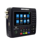 iBRAVEBOX V10 Finder Pro Buscador de señal de medidor de satélite digital con pantalla de 4,3 pulgadas, compatible con DVB-S/S2/S2X/T/T2/C, UK Plug - Imagen 2
