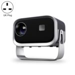 A003 150 lúmenes 1280x720P Mini proyector Android LED giratorio de 360 grados, UK Plug