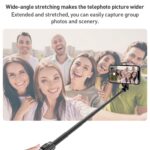 ZGA S02 Bluetooth Control remoto Trípode oculto Selfie Stick, S02 - Imagen 3