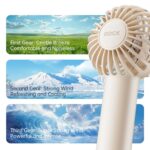 ROCK YW-DC03 Air Bubble Mini Handheld Fan - Imagen 2