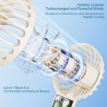 ROCK YW-DC03 Air Bubble Mini Handheld Fan - Imagen 3