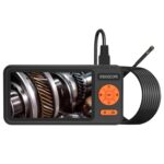 Endoscopio industrial impermeable IP67 con pantalla IPS de 5 pulgadas y lente única de 8 mm T29 con soporte, 2m