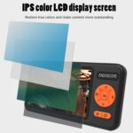 Endoscopio industrial impermeable IP67 con pantalla IPS de 5 pulgadas y doble lente de 5,5 mm T29 con soporte, 5m - Imagen 4