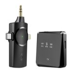 Micrófono de solapa inalámbrico AP009 con receptor 3 en 1, One to One - Imagen 2