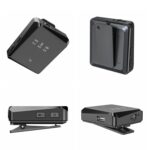Micrófono de solapa inalámbrico AP009 con receptor 3 en 1, One to One - Imagen 3