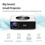 Proyector LCD Android AUN AKEY7 MAX 1920x1080P HD, US Plug - Imagen 2