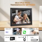 17 inch LCD Display Cloud Photo Frame 1G+32GB 3326C Quad-Core CPU Android 7.0, UK Plug - Imagen 4