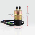 Bomba de combustible eléctrica 12V 49040-1055 para Kawasaki - Imagen 4