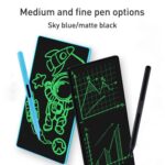 Simple Full Screen LCD Drawing Board Writing Tablet, 6.5 inch Black / Green Thin Writing - Imagen 3
