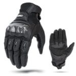 SOMAN  MG21 Motorcycle Sheepskin Carbon Fiber Gloves Off-road Riding Anti-slip Gloves, M