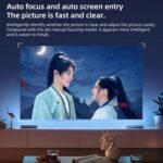 Cheerlux C26A Android Version 1920x1080P 420ANSI Smart Projector, UK Plug - Imagen 4