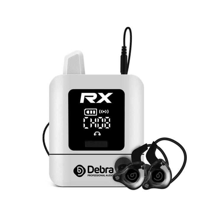 EDA008544001A.jpg DEBRA ST-mini 2.4G Stereo Wireless Monitor System Receiver + Earphones, RX & Earphones - Imagen 1
