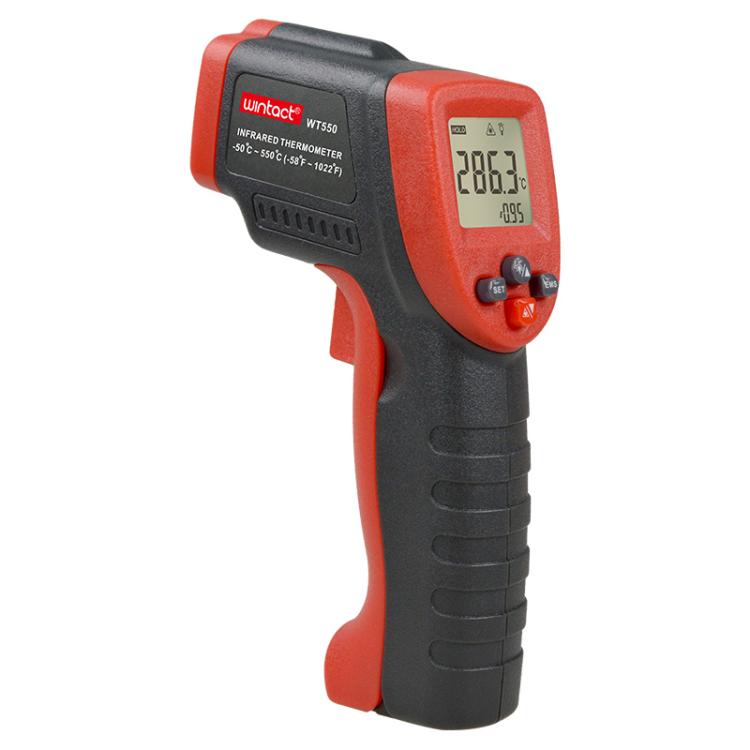 EDA008548001A.jpg Wintact WT550 Portable Infrared Thermometer, Measuring Range: -50 to 550 Degrees Celsius, WT550 - Imagen 1