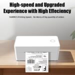 POS-9260 Thermal Label & Barcode Printer with Stand, US Plug - Imagen 4