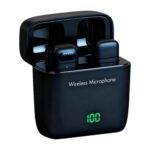 K6 Mini Lavalier Wireless Microphone Live Audio Recording, 8 Pin Plug