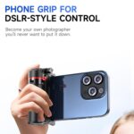 F07 410mm Mini Portable Wireless Remote Control Quadrapod Selfie Stick, with 2pcs D9 Fill Lights - Imagen 4