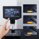 P220 4.3 inch 200W Pixel 1000x HD Microscope - Imagen 3