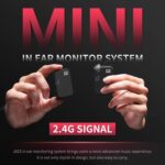 XTUGA J02S 2.4G Mini Wireless In-Ear Stereo Monitor System TX & RX, J02S - Imagen 2