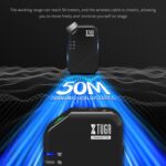 XTUGA J02S 2.4G Mini Wireless In-Ear Stereo Monitor System TX & RX, J02S - Imagen 4
