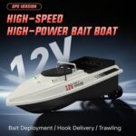 D80E GPS High Power Smart Remote Control Fishing Bait Boat with Sonar Sensor, EU Plug - Imagen 2