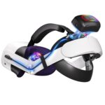 WG38 VR Head Strap with 1000mAh Battery, Magnetic Ver. For Meta Quest 3 / 3S
