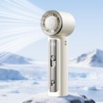 Mini ventilador de mano Y33 con pantalla digital. - Imagen 2