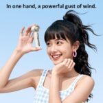 Mini ventilador de mano Y33 con pantalla digital. - Imagen 4