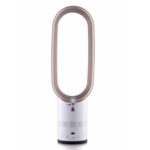 Ventilador eléctrico sin hojas para escritorio con Control remoto y cabezal móvil silencioso para el hogar de 16 pulgadas
