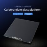 Plataforma de placa de vidrio de carborundum Creality Superficie de construcción de cama con calefacción para pieza de impresora Ender-3 3D - Imagen 3