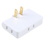 1 a 3 15A Extensión de rotación de 180 grados Enchufe múltiple Mini toma de corriente inalámbrica delgada, enchufe de EE. UU., CA 110-220 V