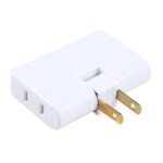 1 a 3 15A Extensión de rotación de 180 grados Enchufe múltiple Mini toma de corriente inalámbrica delgada, enchufe de EE. UU., CA 110-220 V - Imagen 2