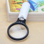 Mini portátil 3-45X de mano (negro), 3 LED Black - Imagen 2