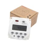 CN101A DC12V Microordenador Interruptor de tiempo Digital LCD Power Timer - Imagen 4