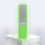 Cubierta de control remoto de silicona lavable con textura antideslizante para control remoto de Samsung Smart TV, Smart TV(Green)