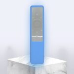 Cubierta de control remoto de silicona lavable con textura antideslizante para control remoto de Samsung Smart TV, Smart TV(Blue)