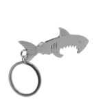 Colgante multifunción de la llave del coche del llavero del abrebotellas del tiburón de 5 PCS, tamaño: 13.5x3cm - Imagen 3