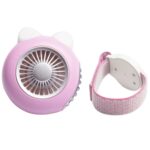 LORDNINO SBF003 Ventilador eléctrico portátil con carga USB de 3W con pulsera magnética, control de 3 velocidades - Imagen 3